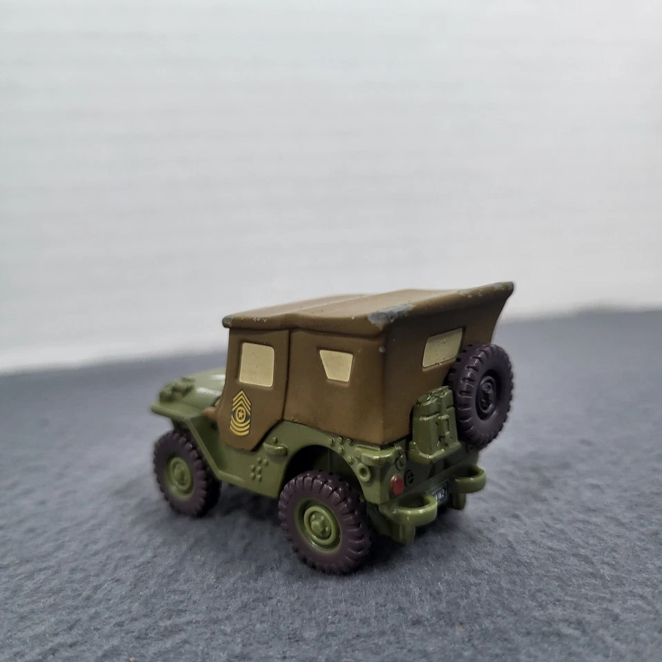 Disney Pixar Cars SARGE Metal Jeep Toy Car Mattel - Image 4 of 4