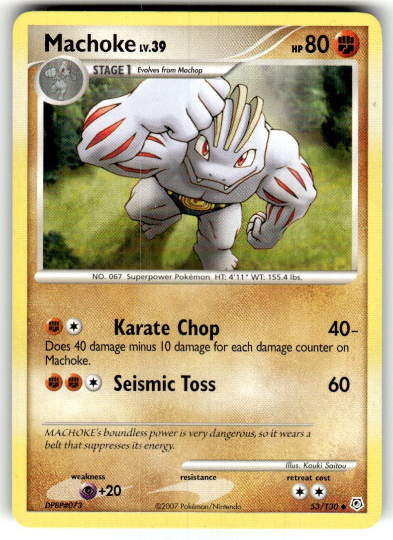 Diamond and Pearl #53/130 Machoke