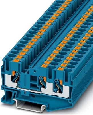 Phoenix Contact PT 6-TWIN BU Durchgangsklemme 0,5-10mm² blau 3211485