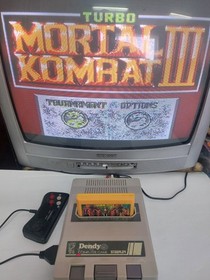 Mortal kombat 3 rare cartridge from 1996 for dendy junior, famicom etc
