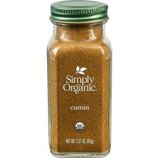 Rich  Warm Ground Cumin - Certified Organic 2.31 oz - Perfect for Savory Dishes