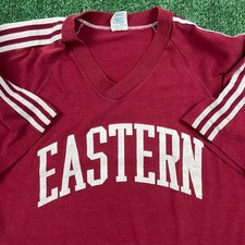 VTG SOFFE ATHLETIC T-Shirt Mens L Maroon East...