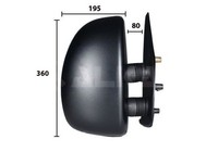 Aussenspiegel Rechts Alkar 9226921 FÜR CitroËN FÜR Fiat Peugeot Seitenspiegel