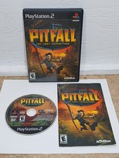 ✅️TESTED Pitfall The Lost Expedition PS2 Complete Sony PlayStation 2 2004 CIB
