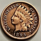 1895 Indian Head Cent — JC1762