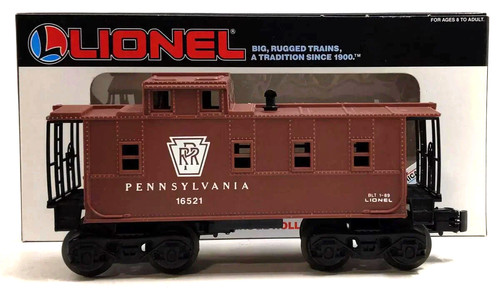 LIONEL 6-16521 PENNSYLVANIA VENTANA CUADRADA FURGÓN MARRÓN LN/C8 # 521 | Zustand: Used