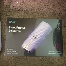 SKG T033MW Energy Efficient Purple IPL Hair Removal Device for Face  Body