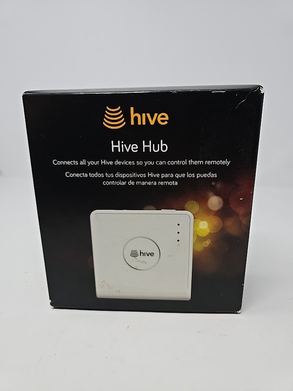 Hive Smart Home Hub, Used to Connect Hive Products, White, Compatible with Alexa