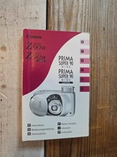 Canon Z90W Sure Shot MANUAL Booklet Super 90 Wide