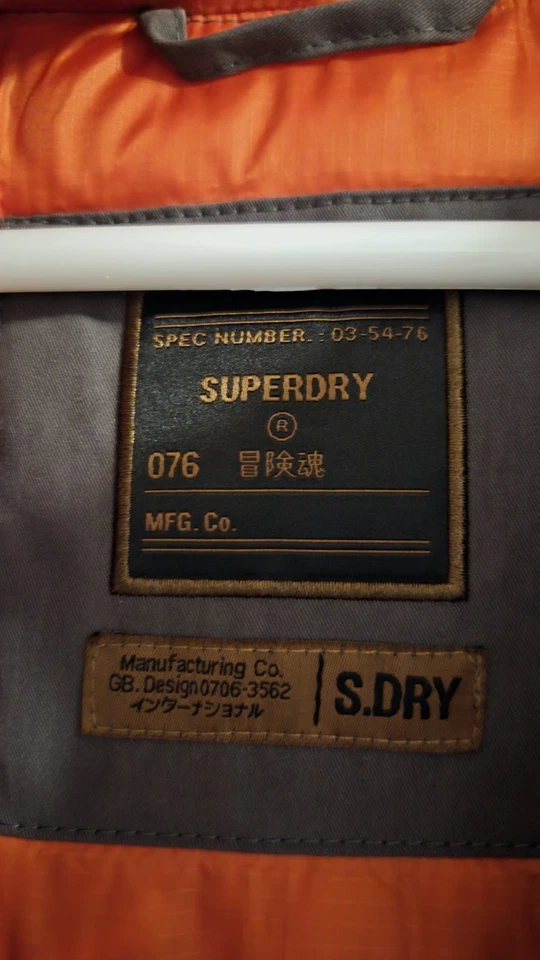 Superdry Chaqueta Militar Squadron Parka Para Hombre Talla Mediana Verde Foto 2 de 4