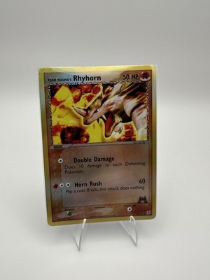 Team Magma's Rhyhorn - Reverse Holo 38/95 NM