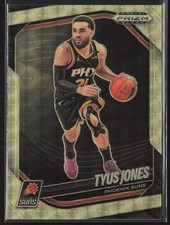 2024-25 Panini Prizm Black #150 Tyus Jones Gold Vinyl #/5 SSP