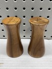 Vintage MCM Dansk Salt Shaker / Pepper Shaker Set in Teak Wood. Super nice! — photo 1