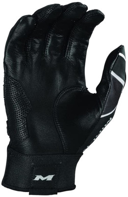 Miken Adult Slow Pitch Pro Extra Support Goat Skin Palm Batting Gloves