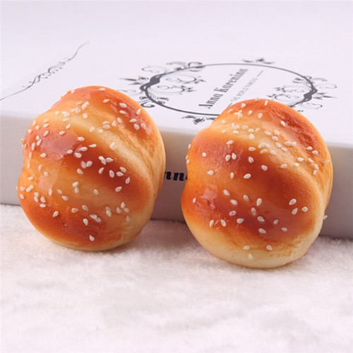 8cm Kawaii Buns Toast Bread Cartoon Soft Kids Toy Cellphone Strap-,x - Zdjęcie 4 z 12