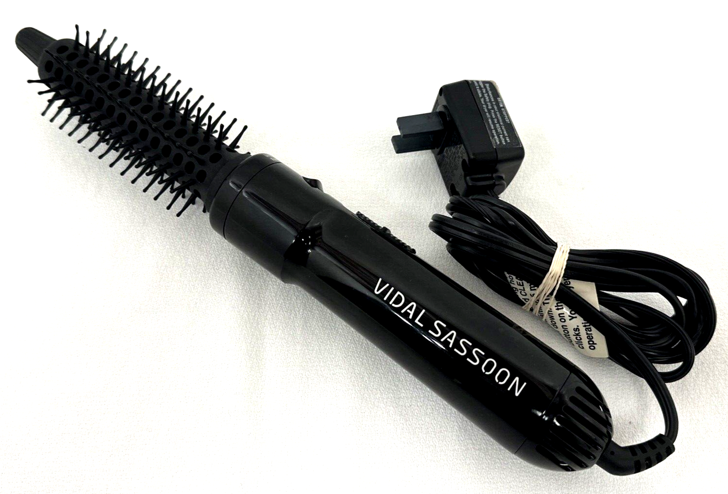 Vidal Sassoon Hot Air Styling Brush Curl Release VS433 Black Plastic 2