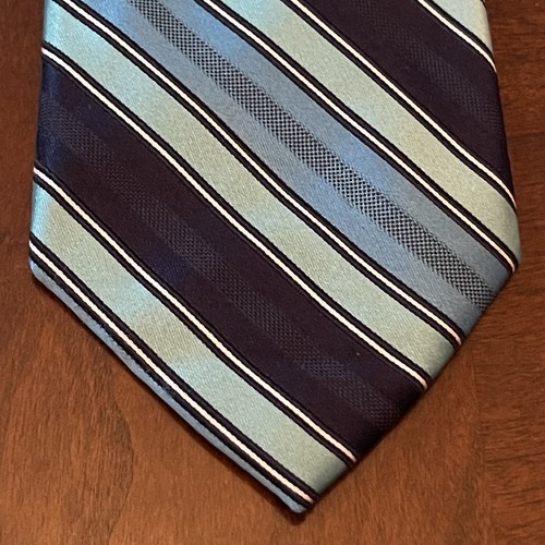 Club Room Blue 100% Silk Men’s Neck Tie Made In China
