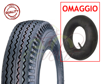 Pneu Renforcé 6PR 4.00-10 Caoutchouc Pour Chariot, Remorque - Neuf, Référence EGD10RIU
