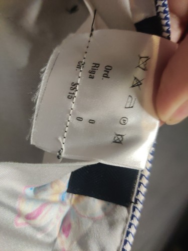 Nuevo con etiquetas Pantalones Equipage Hechos a Mano Italianos de Lujo Para Hombre Azul Estampado Pata de Gallo - Imagen 14 de 15