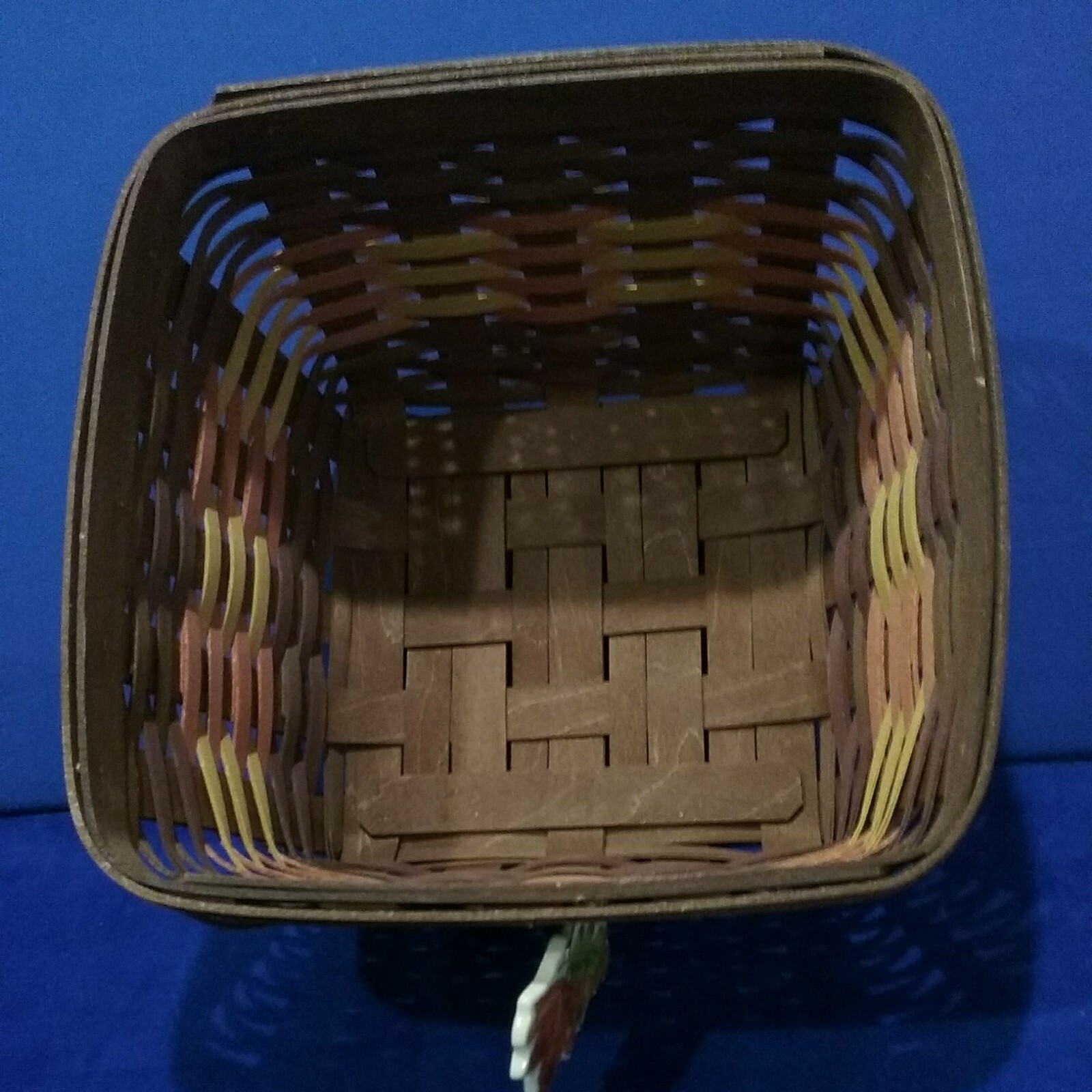 LONGABERGER AUTUMN LEAVES LG BERRY BASKET W LID eBay