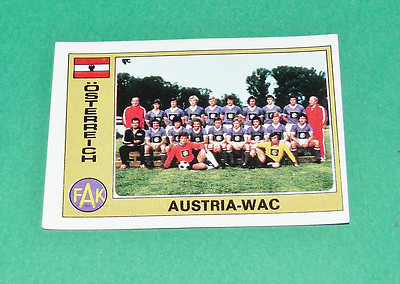 PANINI EURO FOOTBALL 78 N°194 SSW INNSBRUCK ÖSTERREICH AUTRICHE 1977-1978