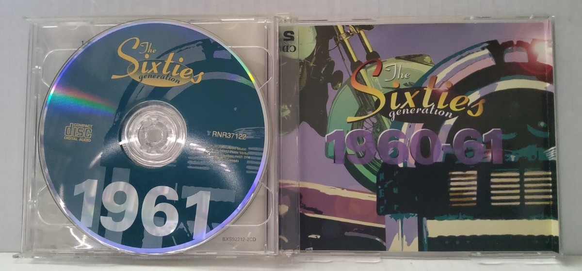 The Sixties Generation - 1960 & 1961, 2 CD Set, Pre-owned