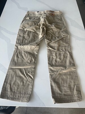 Timezone Cargo Trousers Benito 6097 Dune Brown Men 33W 30L