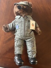 Vintage Bear Forces of America US Army Plush Teddy Bear w/ Tags Ex Condition 19  