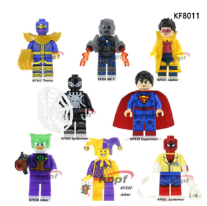 DC SUPERMAN COMICS JUSTICE LEAGUE LEGO MOC CUSTOM MINIFIGURE TOYS BLOCKS BRICKS