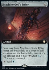 MTG Machine God's Effigy (63/232) The Brothers' War Commander LP