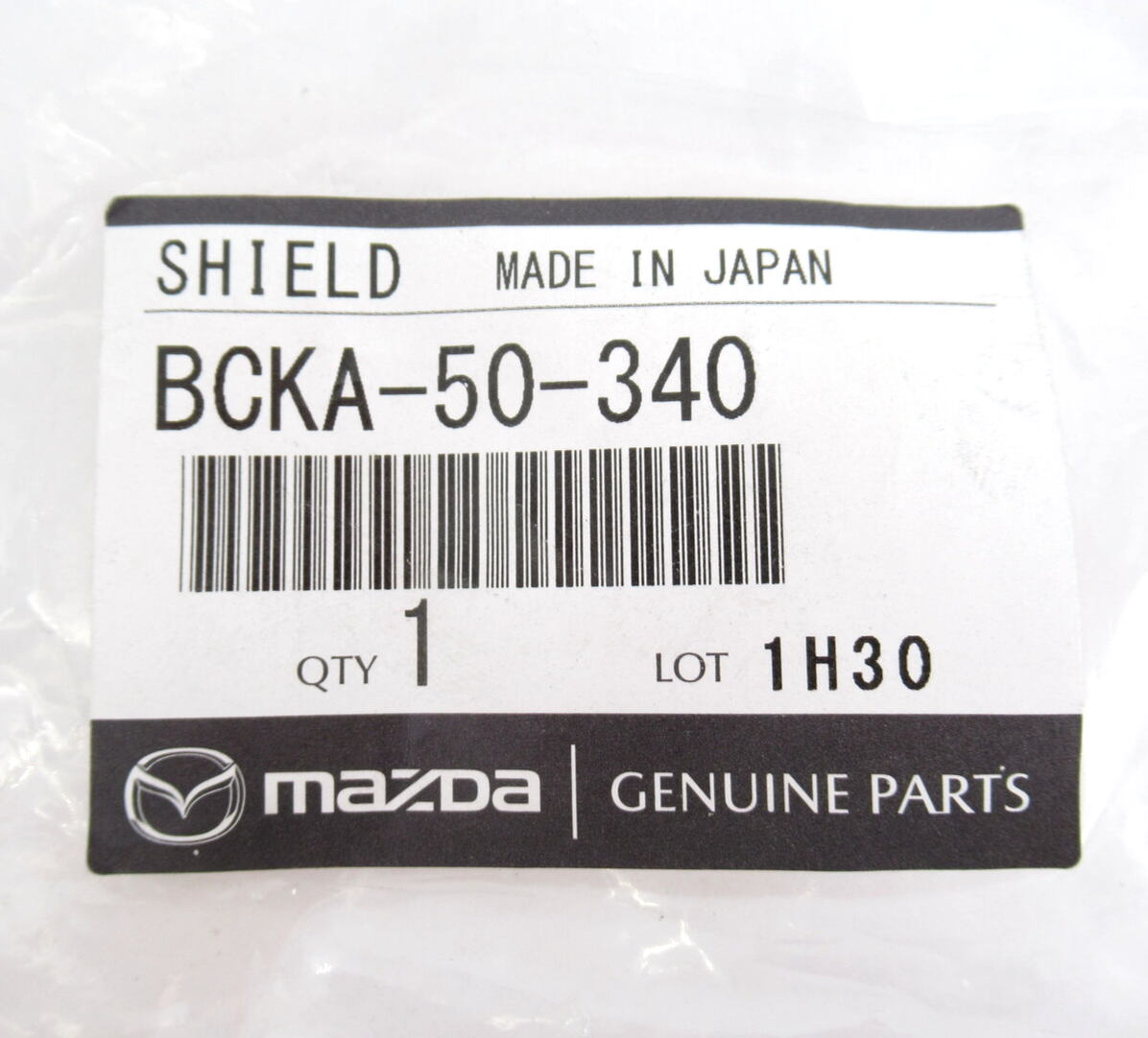 Genuine OEM Mazda BCKA-50-340 Passenger RH Rear Splash Shield 2019
