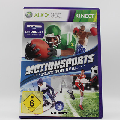 Xbox 360 Spiel | MotionSports (Kinect erforderlich) | CD poliert