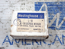Westinghouse L-56 Electrical Interlock 1NO 1 NC New