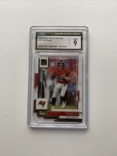 2022 Panini Clearly Donruss #45 Tom Brady Card Buccaneers Mint 9