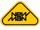 NEW MAN - ADVERTISING STICKER STICKER - CLOTHING