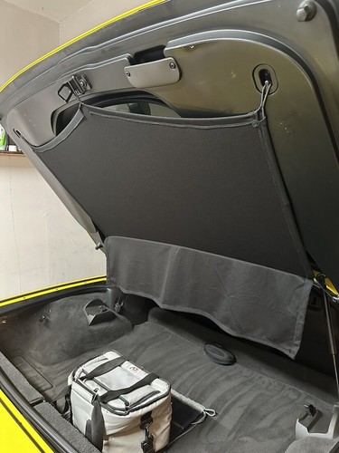 Rear Trunk Security Cargo Shade Cover for Chevrolet CORVETTE C6 2005-2013 New - Picture 6 of 24
