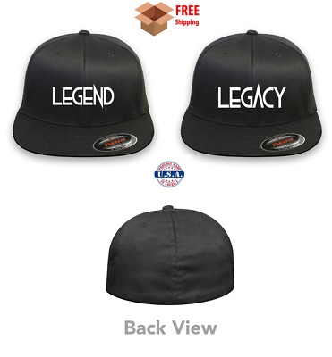 LEGEND LEGACY FATHER CHILD SET  CURVED or FLAT FLEXFIT HAT ***FREE SHIPPING***