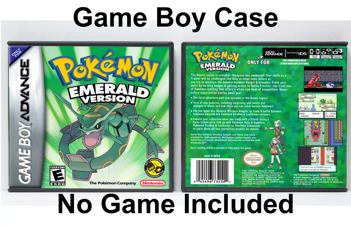  Pokemon Emerald Version - Game Boy Advance : Video Games