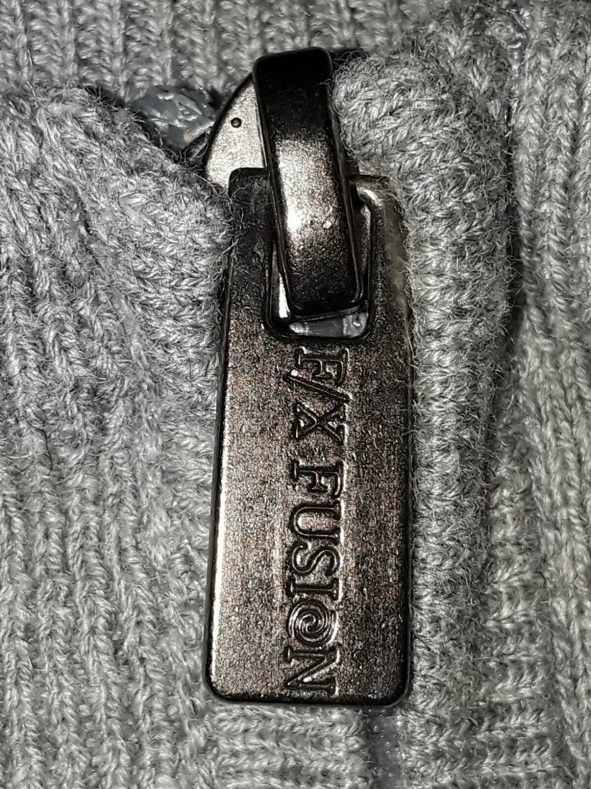 Gray F/X Fusion Sleeveless Golf Sweater Vest Mens Size 2XL XXL 1/4 Zip