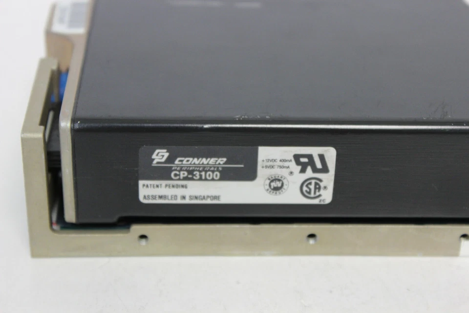 CONNER CP-3100 100MB 3.5" 50 PIN SCSI HARD DRIVE WITH WARRANTY - Image 2 of 4