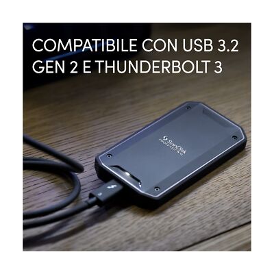 SanDisk Professional PRO-G40 4TB Thunderbolt 3 Portable SanDisk Professional PRO-G40 4TB Thunderbolt 3 Portable