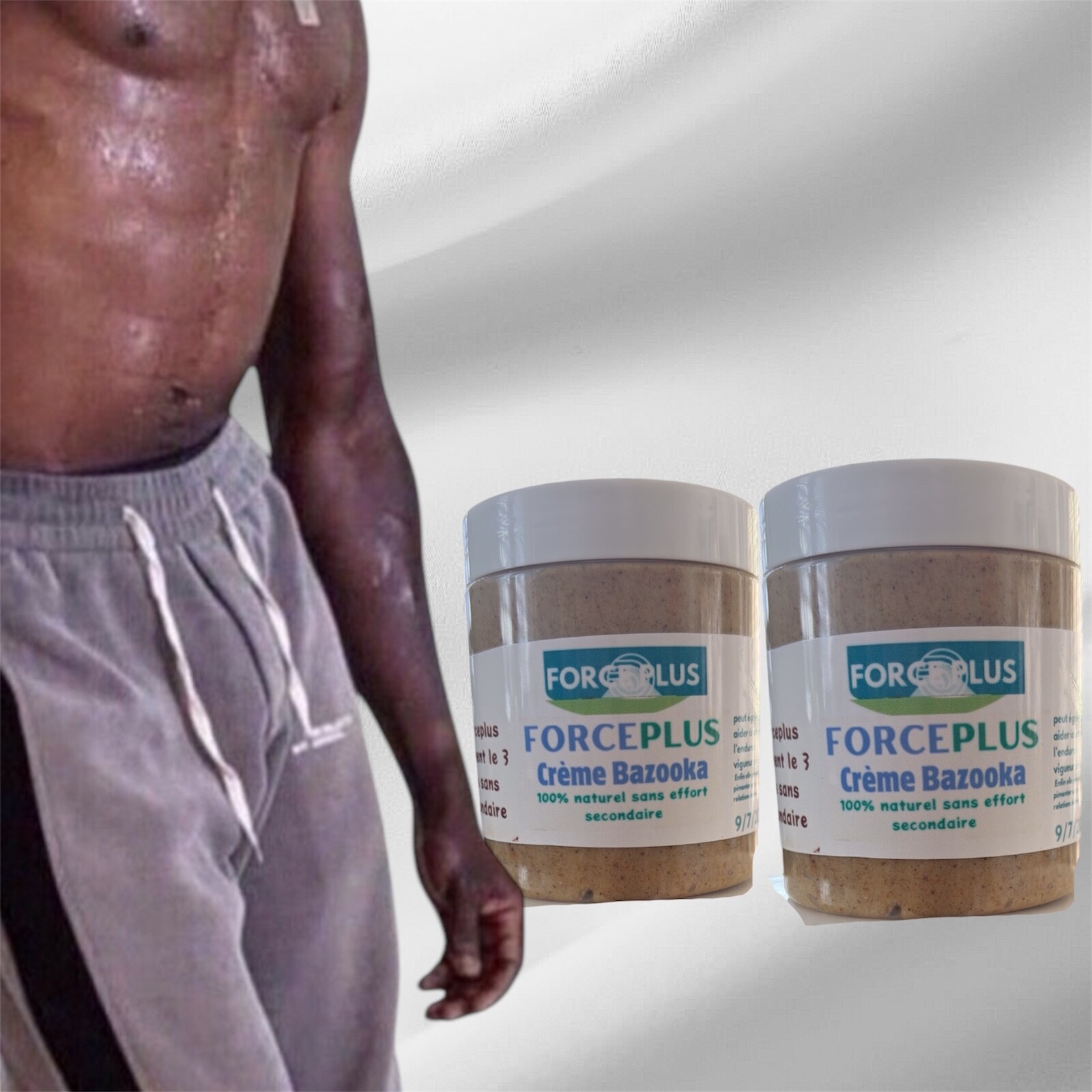 Crème Bazouka au Kigelia lot de 2 pots soin masculin aux écorces et racines