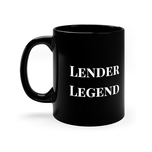 Lender Legend Mug - Mortgage Broker Gift Coffee Loan Officer - SHIPPED FROM USA - Picture 2 of 7