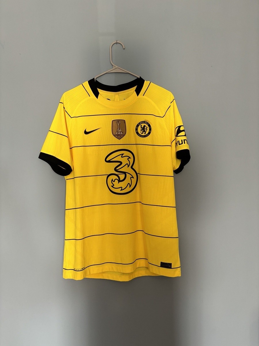Chelsea Fc 2021 Away Kit Nike Men's Yellow Chelsea 2021 Away