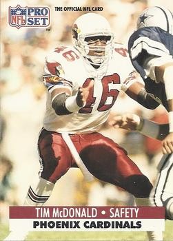1991 Pro Set #264 Tim McDonald