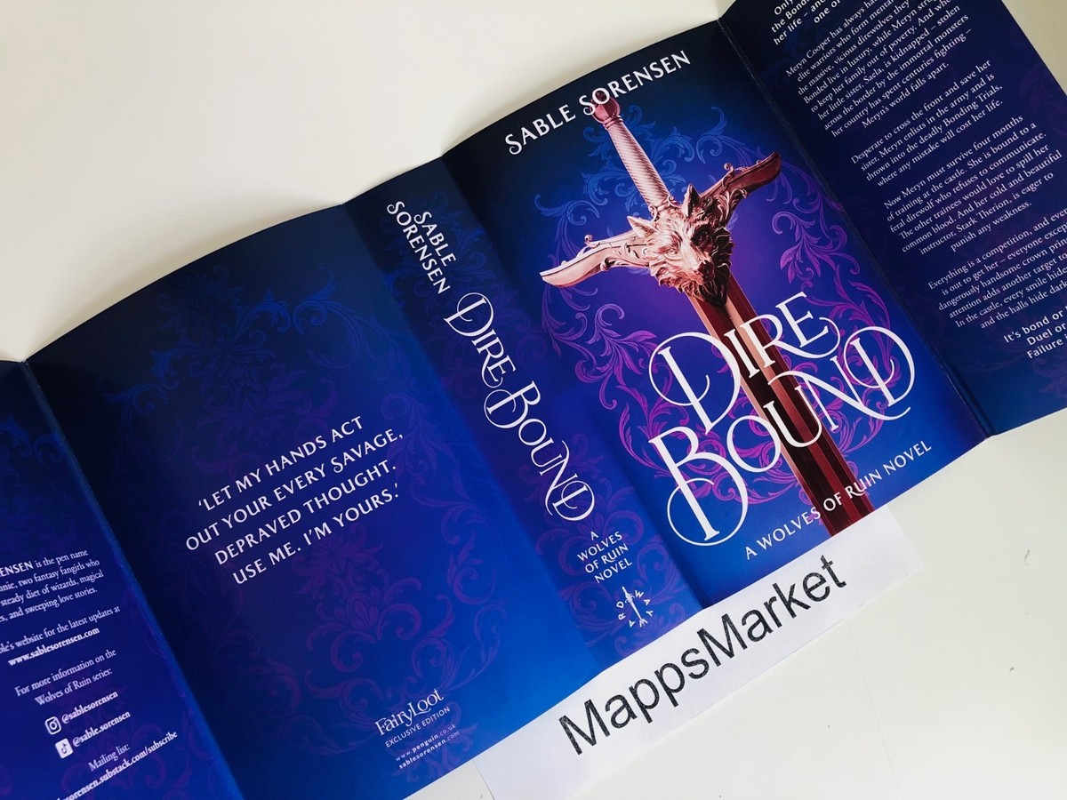 Dire Bound by Sable Sorensen FAIRYLOOT EXCLUSIVE EDITION Unsigned