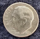 1953-S Roosevelt Dime, silver, INV: 2236, Combined shipping
