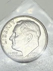 1956 D Roosevelt Dime 90% Silver US Coin UNCIRCULATED #1