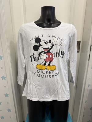 Disney Mickey Mouse Damen Langarmshirt, Größe 48/50