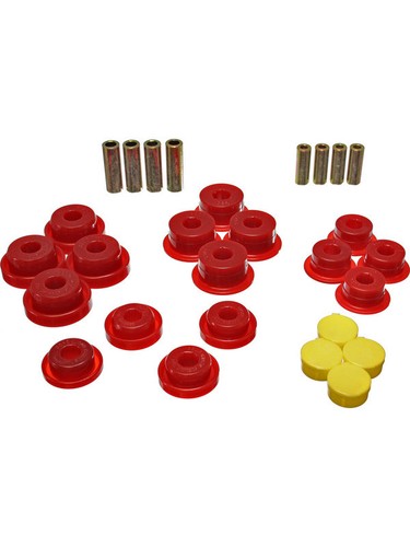 Energy Suspension Front Control Arm Bushing Red Set For 97-06 Jeep Wra (2.3106R) - Picture 1 of 12